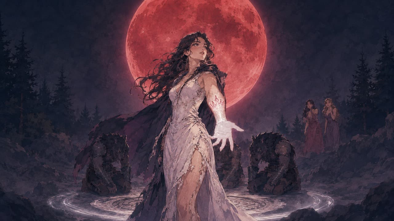 Bound to the Dark Alpha interactive story cover