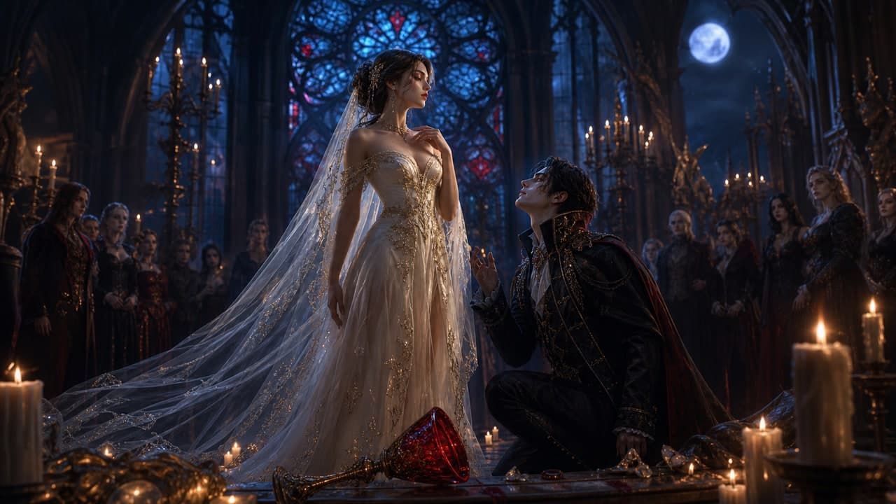 Claimed by the Vampire Prince interactive story cover